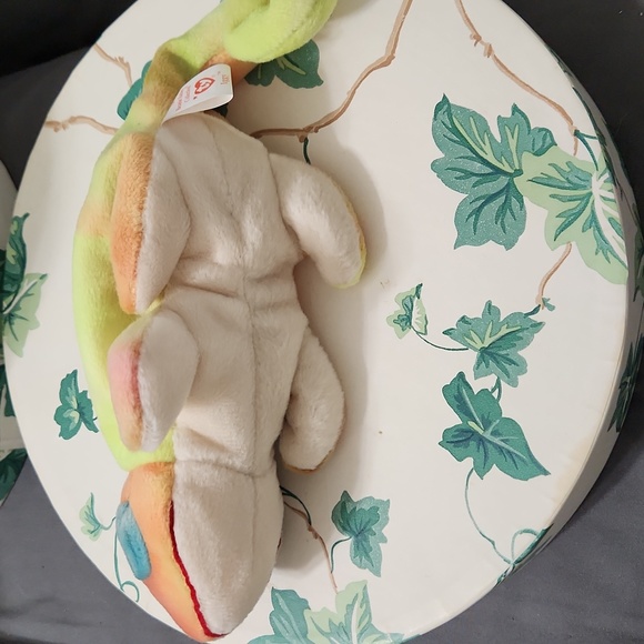 TY beanie Baby  Rainbow tag error states Iggy.  1997 - Picture 7 of 12